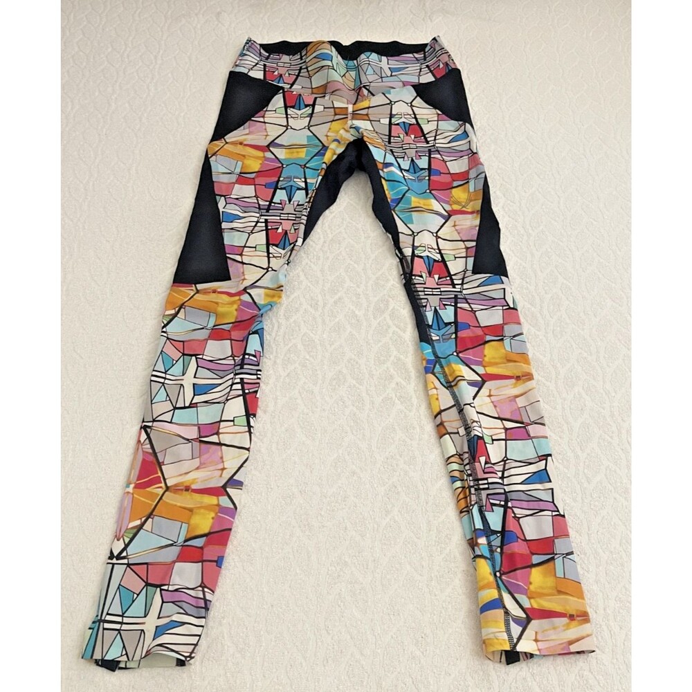 LUCAS HUGH Sz L Women's Leggings Multi-Color